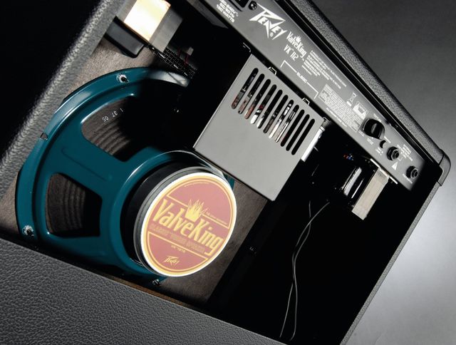 blank The 12" speaker is Peavey's own design